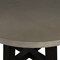 Armen Living Chester Modern Concrete and Acacia Round Dining Table LCCHDICC - alternate 4